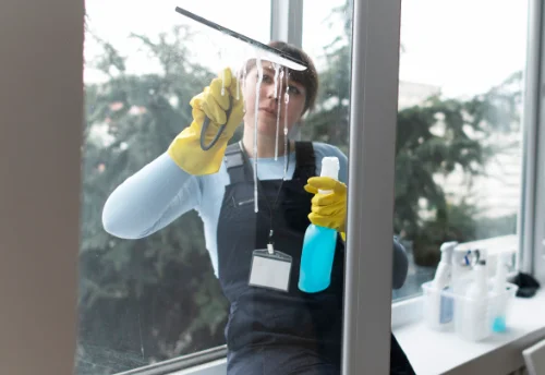 Nettoyage de vitres intérieures et extérieures à Venizy